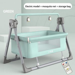 Baby multifunctional electric cradle rocking bed rocking chair newborn smart coax baby baby soothing artifact sleeping basket