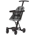 Dream On Me, Coast Stroller Rider, Lightweight, One hand easy fold, travel ready, Sturdy, Adjustable handles, Soft-ride wheels, Easy to push, Gray