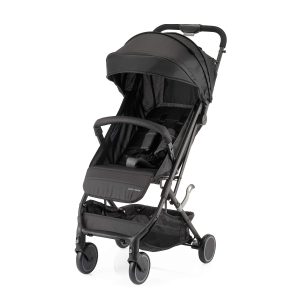 Compact Baby Stroller, Lightweight Infant Stroller with Convenient One-Hand Fold(Black)