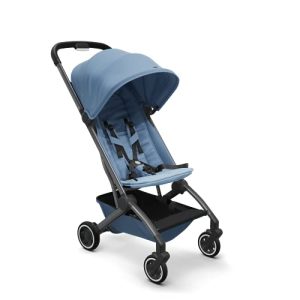 Joolz AER - Premium Baby Stroller - Comfortable & Compact - Foldable & Lightweight Travel Stroller - XXL Sun Hood - Raincover & Travelbag Included - Splendid Blue