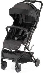 Compact Baby Stroller, Lightweight Infant Stroller with Convenient One-Hand Fold(Black)