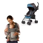 Blue Stroller / Gray Carrier